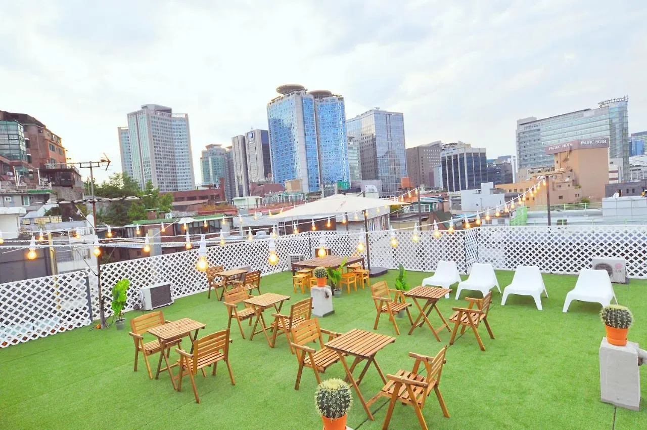 Oyo Rooftop Hostel Σεούλ Νότια Κορέα